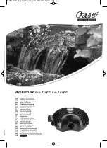 Oase Aquamax ECO 12000 Operating Instructions Manual preview