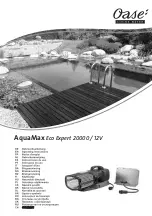 Oase AquaMax Eco Expert 20000/12V Operating Instructions Manual предпросмотр