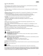 Preview for 7 page of Oase AquaMax Eco Premium 4000 Operating	 Instruction