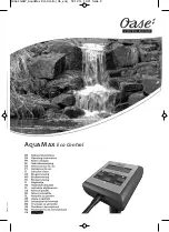 Preview for 1 page of Oase Aquamax ECO Operating Instructions Manual