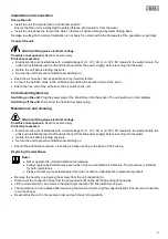 Preview for 9 page of Oase AquaOxy 1000 Operating Instructions Manual