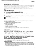 Предварительный просмотр 4 страницы Oase Aquarius 1000 Operating Instructions Manual