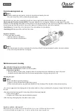 Preview for 9 page of Oase Aquarius Eco Expert 11500 Operating Instructions Manual