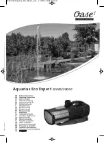 Oase Aquarius Eco Expert 28000 Operating Instructions Manual preview