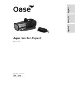 Preview for 1 page of Oase Aquarius Eco Expert Operating Instructions Manual