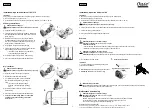 Preview for 3 page of Oase AQUARIUS UNIVERSAL 80 Operating Instructions Manual