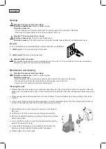 Preview for 4 page of Oase Aquarius Universal 800 Operating Instructions Manual