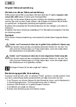 Preview for 4 page of Oase Aquarius Universal Classic 440i Operating Instructions Manual