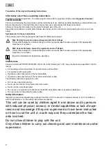 Preview for 8 page of Oase Aquarius Universal Expert 21000 Operating Instructions Manual