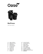 Preview for 1 page of Oase BioPress 4000 Operating Instructions Manual