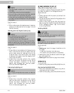 Preview for 20 page of Oase biOrb HALO Series Operating Instructions Manual