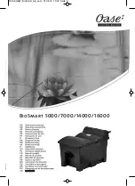 Oase BioSmart 5000 Operating Instructions Manual предпросмотр