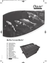 Preview for 1 page of Oase BioTec ScreenMatic2 Operating Instructions Manual