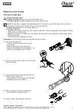 Preview for 9 page of Oase Bitron C Operating Instructions Manual