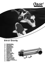 Oase Bitron Gravity Operating Instructions Manual preview