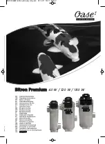 Preview for 1 page of Oase Bitron Premium 60 W Operating Instructions Manual