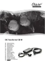 Oase EAC Transformer 120 W Operating Instructions Manual preview