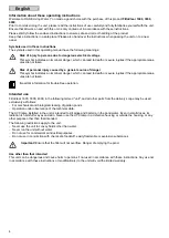 Preview for 4 page of Oase FILTOCLEAR 1.600 Operating Instructions Manual