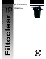 Oase Filtoclear 11000 Directions For Use Manual preview