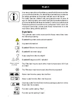 Предварительный просмотр 2 страницы Oase Filtoclear 3000 Warranty, Safety And Operating Instructions