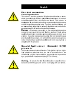 Preview for 7 page of Oase Filtoclear 3000 Warranty, Safety And Operating Instructions