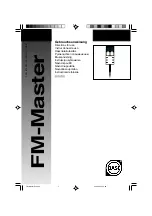 Oase FM-Master Directions For Use Manual предпросмотр