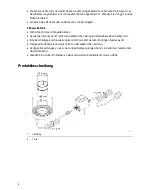 Preview for 4 page of Oase Fountain Ring LED Set Operating Instructions Manual