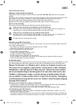 Preview for 3 page of Oase FP Series Operating Instructions Manual