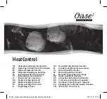 Oase HeatControl Operating Instructions And Guarantee предпросмотр