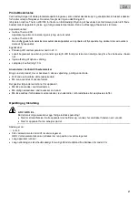 Preview for 21 page of Oase IceFree Thermo 200 Operating Instructions Manual