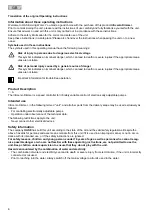 Preview for 6 page of Oase InScenio Dimmer Operating Instructions Manual