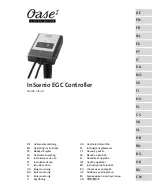 Oase InScenio EGC Operating Instructions Manual предпросмотр