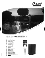 Preview for 1 page of Oase InScenio FM-Master 1 Operating Instructions Manual