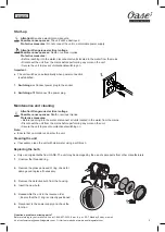 Preview for 5 page of Oase LunaAqua 3 Halogen Operating Instructions Manual