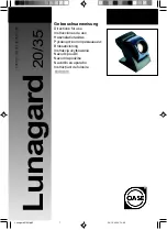 Oase Lunagard 20 Directions For Use Manual preview