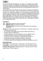 Preview for 6 page of Oase Lunaled 6s Operating Instructions Manual