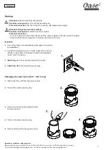 Preview for 5 page of Oase LunaLED Operating Instructions Manual