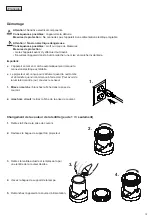 Preview for 12 page of Oase LunaLED Operating Instructions Manual