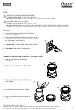 Предварительный просмотр 19 страницы Oase LunaLED Operating Instructions Manual