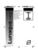 Oase Lunaqua 2002 Directions For Use Manual предпросмотр