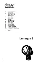 Предварительный просмотр 1 страницы Oase LunAqua 3 Operating Instructions Manual