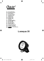 Предварительный просмотр 1 страницы Oase Lunaqua 35 Operating Instructions Manual