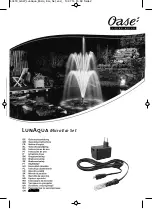 Oase LunAqua Micro Eco Set Operating Instructions Manual preview