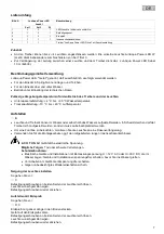 Preview for 7 page of Oase LunAqua Power LED Series Operating Instructions Manual