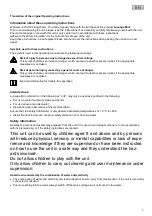 Preview for 7 page of Oase LUNAQUA Operating Instructions Manual