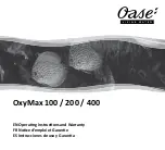 Oase OxyMax 100 Operating Instructions Manual preview