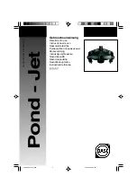 Oase PondJet Directions For Use Manual preview