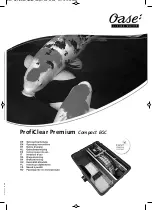 Oase ProfiClear Premium Compact EGC Operating Instructions Manual preview