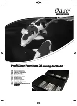 Oase ProfiClear Premium XL Moving Bed Modul Operating Instructions Manual preview