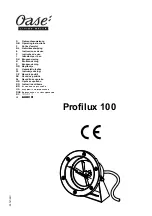 Preview for 1 page of Oase Profilux 100 Operating Instructions Manual